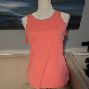 Coral work out top